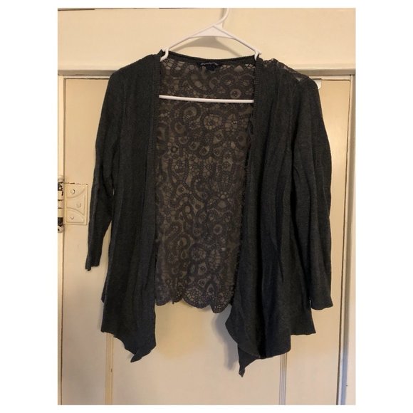American Eagle Lace Cardigan - Picture 1 of 4